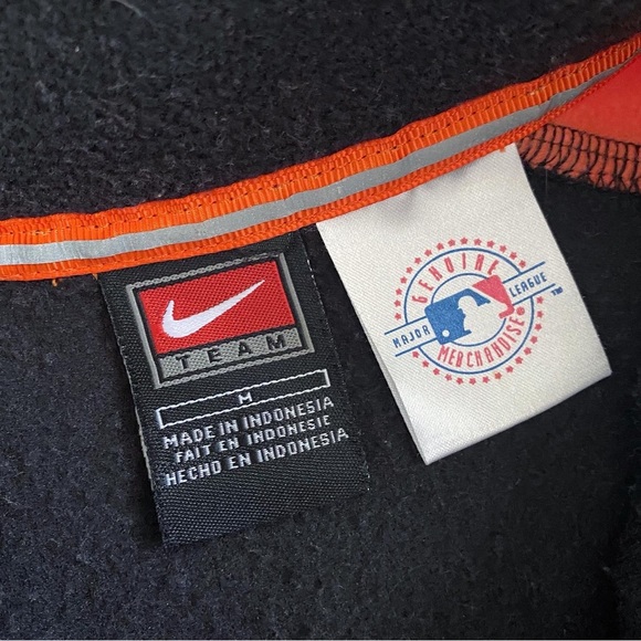 Nike Team MLB Baltimore Orioles Youth 1/4 Zip Youth Fleece - Picture 8 of 8